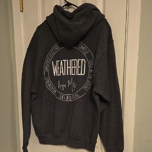 Gray Weathered Hoodie